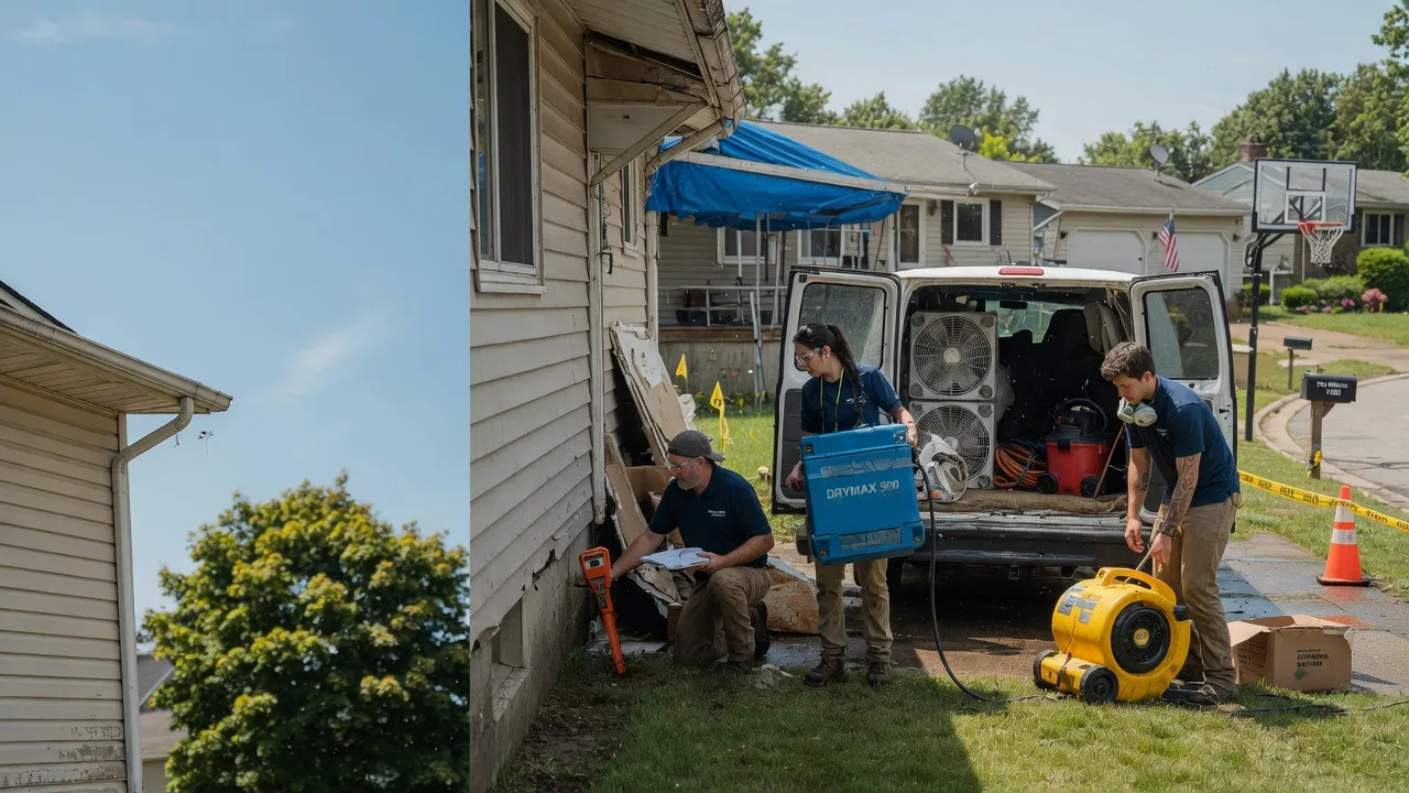 Ceiling Leak Cleanup in Hanlontown, IA near me